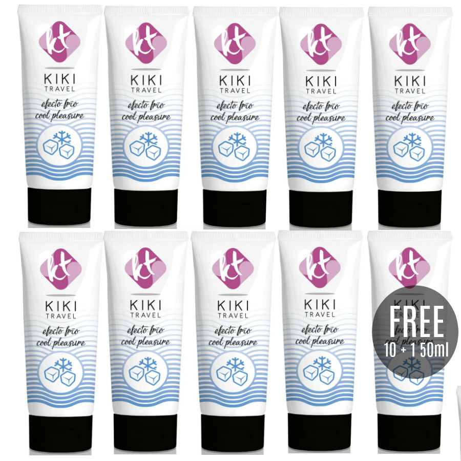 KIKÍ TRAVEL - LUBRIFICANTE EFFETTO RAFFREDDANTE 50 ML 10 + 1 OMAGGIO - CHARME VIBE