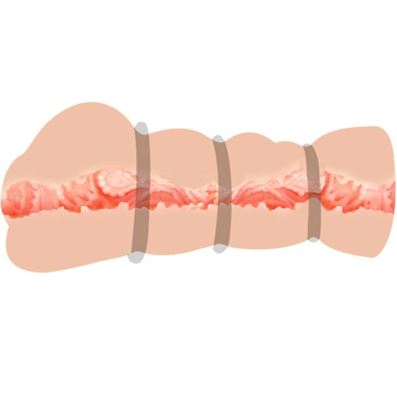 MASTURBATORE VAGINA CON ANELLI - CHARME VIBE