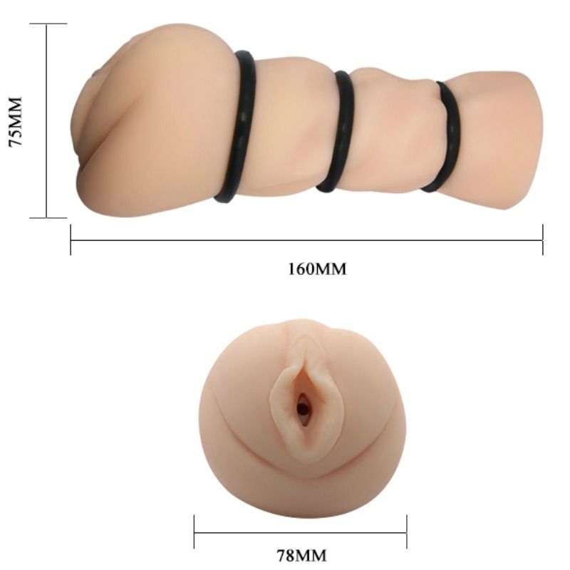 MASTURBATORE VAGINA CON ANELLI - CHARME VIBE