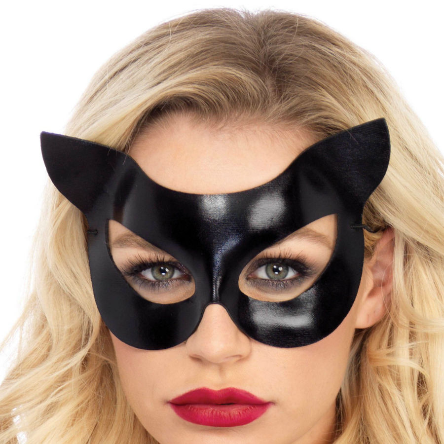 MASCHERA DA GATTA IN VINILE - CHARME VIBE