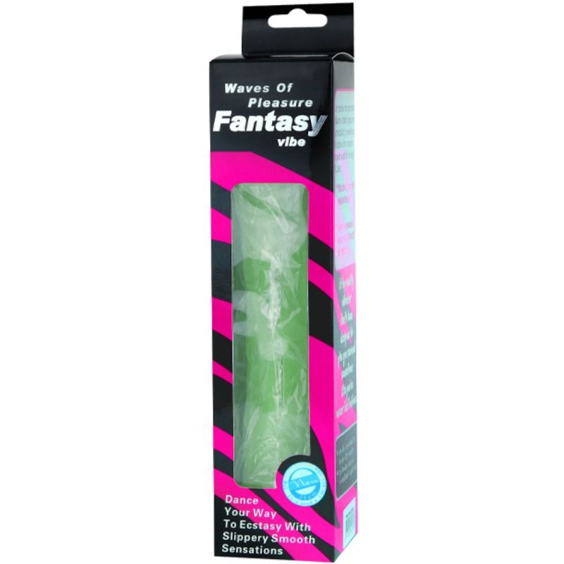 VIBRATORE ONDE DI PIACERE 23 CM VERDE - CHARME VIBE