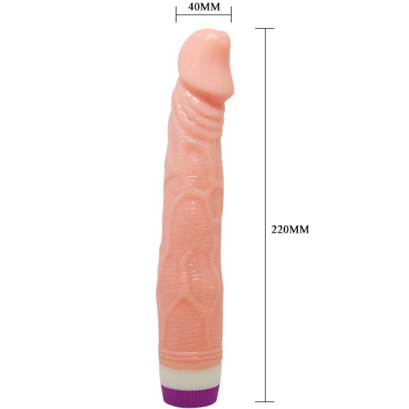 VIBRATORE NATURALE REALISTICO 22 CM - CHARME VIBE
