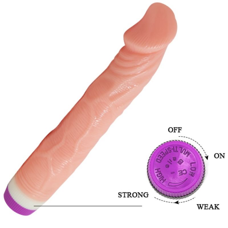 VIBRATORE NATURALE REALISTICO 22 CM - CHARME VIBE