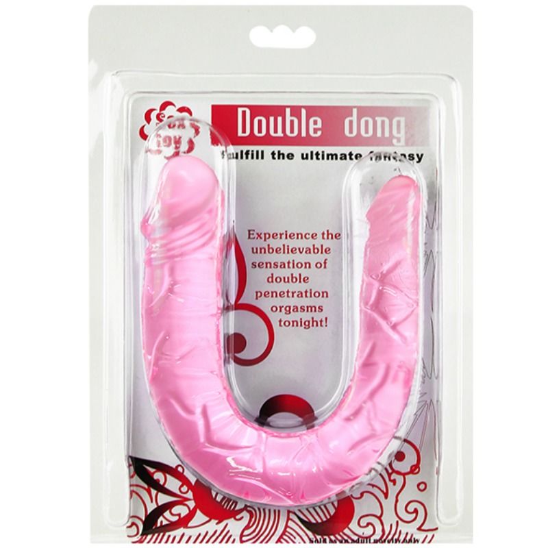 DOPPIO DONG DOPPIO DILDO ROSA - CHARME VIBE