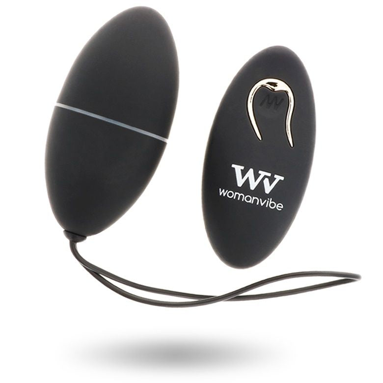 ALSAN EGG TELECOMANDO NERO SILICONE NERO - CHARME VIBE