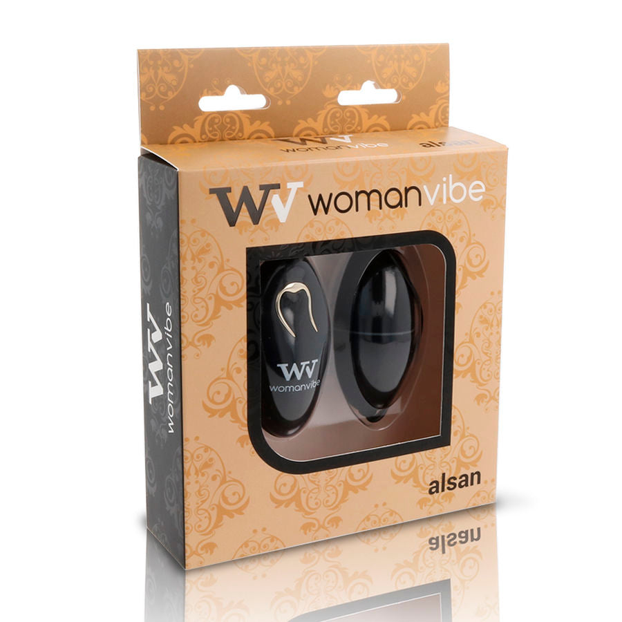 ALSAN EGG TELECOMANDO NERO SILICONE NERO - CHARME VIBE