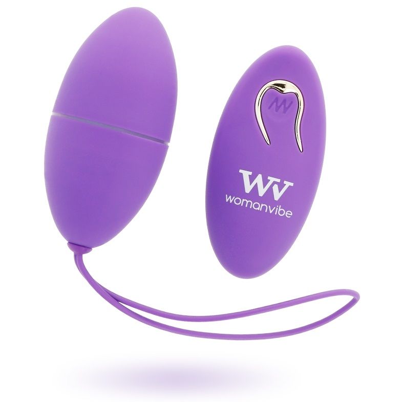 ALSAN EGG TELECOMANDO SILICONE NERO VIOLA - CHARME VIBE