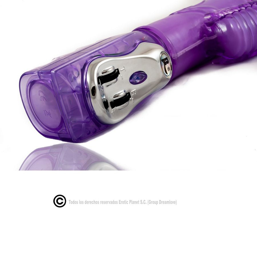 ROTATORE UP&DOWN CONIGLIO LILLA CON SUPERSTIMOLATORE - CHARME VIBE
