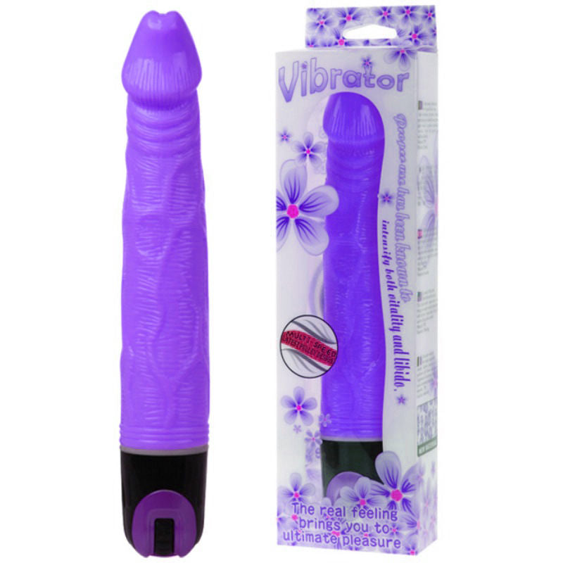 VIBRATORE DA BALLO MULTISPEED 21.5 CM VIOLA - CHARME VIBE