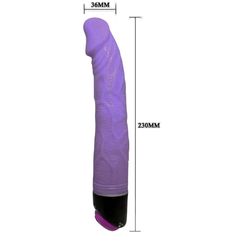 ADOUR CLUB VIBRATORE REALISTICO 23 CM LILLA - CHARME VIBE