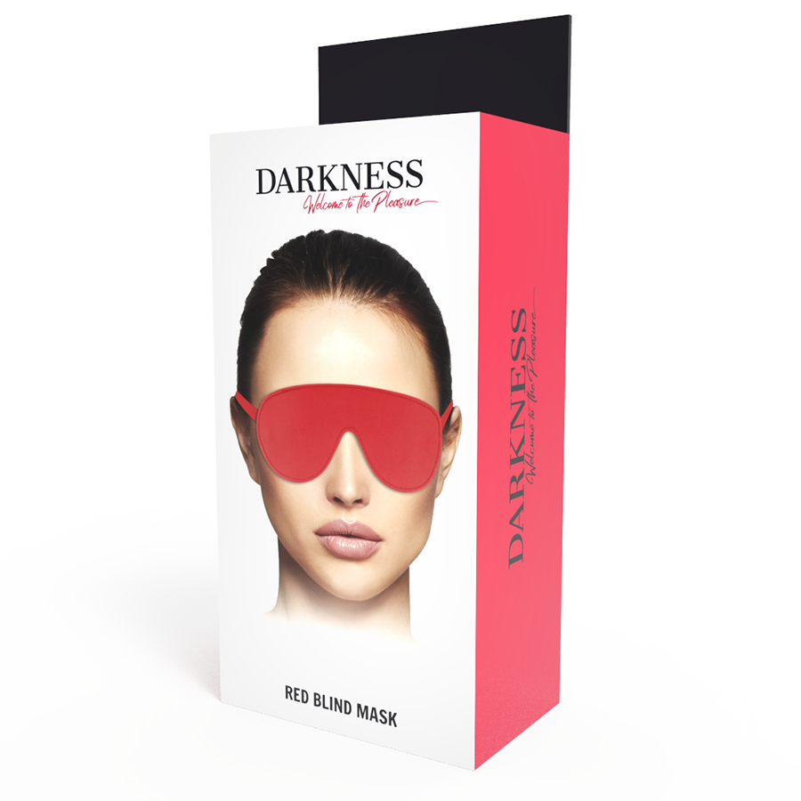MASCHERA ROSSA DI ALTA QUALIT - CHARME VIBE