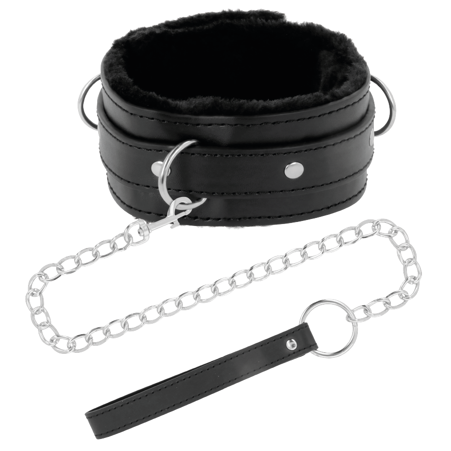 COLLANA PER POSTURA CONFORTEVOLE CON CATENA IN PELLE - CHARME VIBE