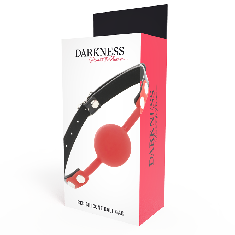 BAVAGLINO IN SILICONE ROSSO -CHARME VIBE