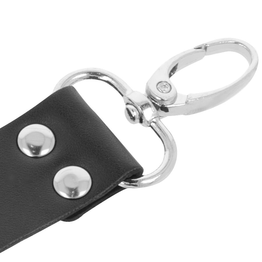 MANETTE IN PELLE PER PIEDI E MANI NERE - CHARME VIBE