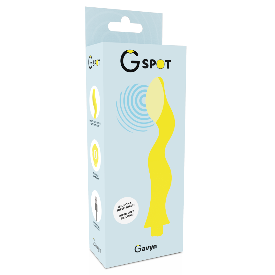 VIBRATORE GAVYN GIALLO - CHARME VIBE