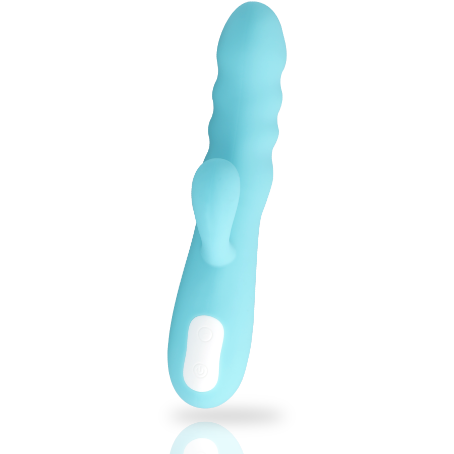 VIBRATORE ROTANTE EIFFEL BLU TURCHESE - CHARME VIBE