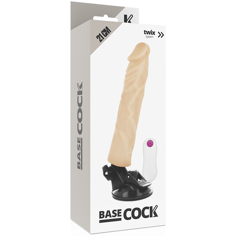 VIBRATORE REALISTICO TELECOMANDO NATURALE 21 CM O 4 CM - CHARME VIBE