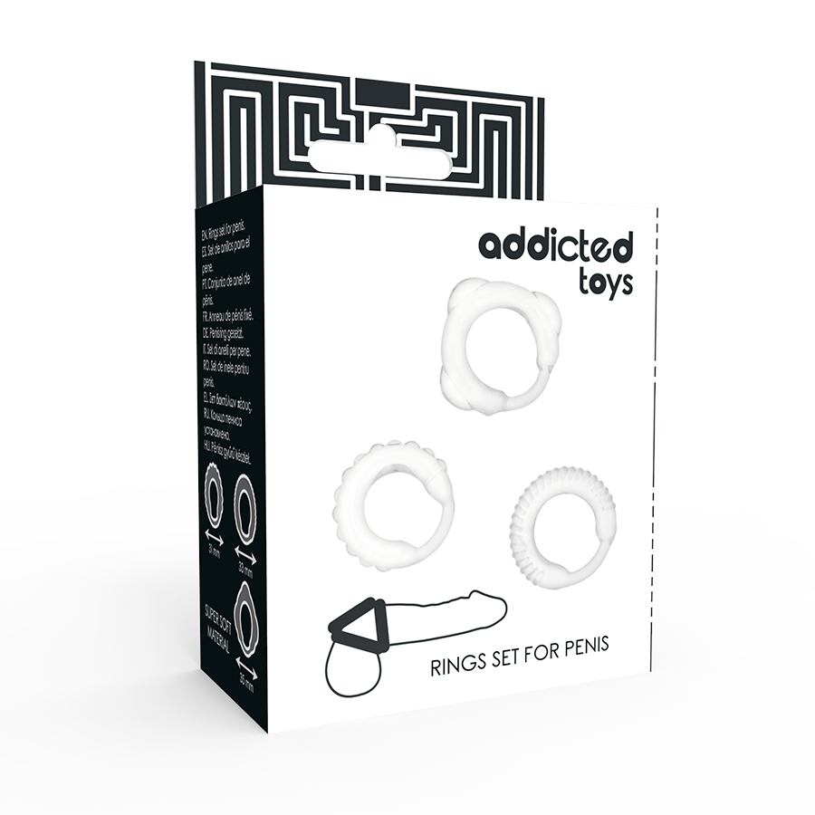 SET C-RING TRASPARENTE - CHARME VIBE