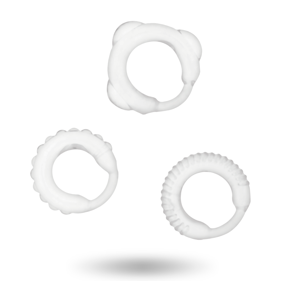SET C-RING TRASPARENTE - CHARME VIBE