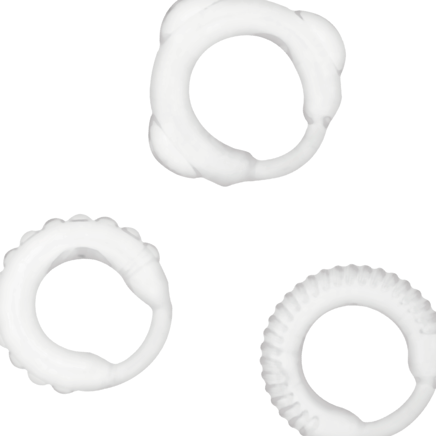 SET C-RING TRASPARENTE - CHARME VIBE