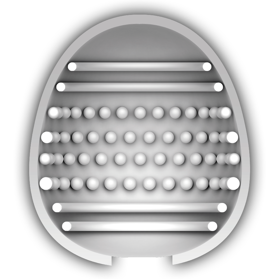 EGG MASTURBATOR EDIZIONE ROSSA DISCRETT - CHARME VIBE