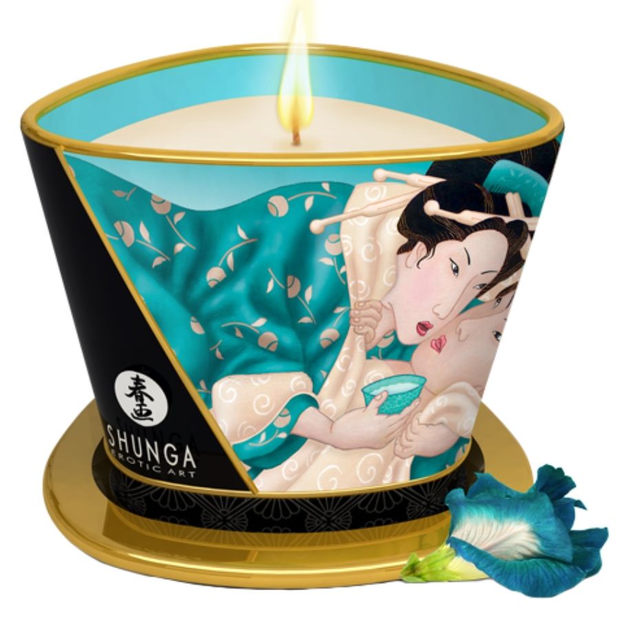CANDELA DA MASSAGGIO ISLAND BLOSSOMS 170 ML - CHARME VIBE