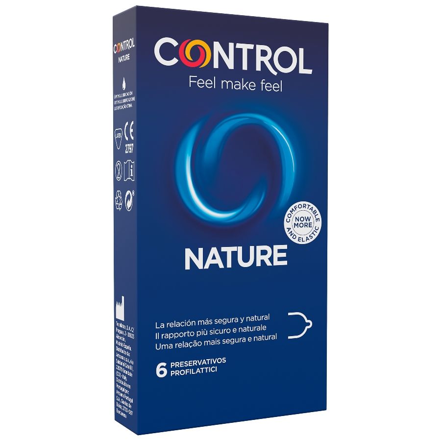 PRESERVATIVI ADAPTA NATURE 6 UNITÀ - CHARME VIBE