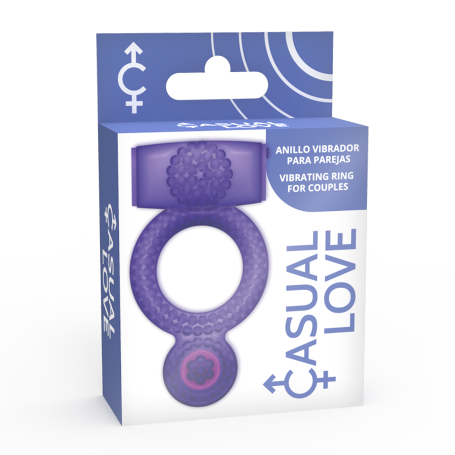 ANELLO DOUBLE PLEASURE LILLA - CHARME VIBE