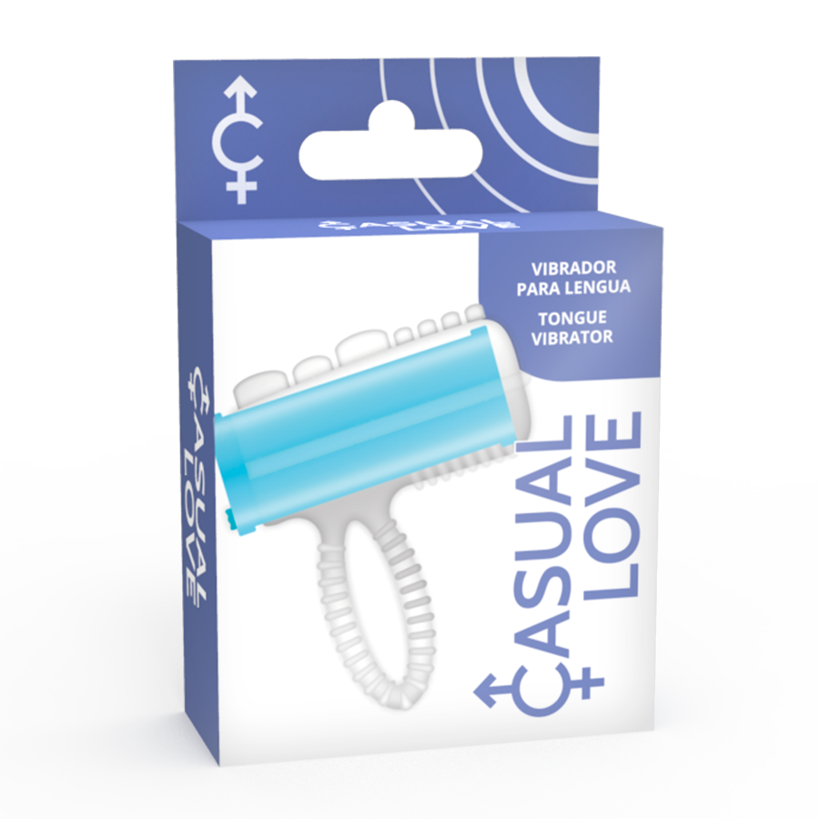 ANELLO LINGUA VIBRANTE BLU - CHARME VIBE