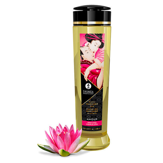 OLIO DA MASSAGGIO EROTICO DAMORE 240 ML - CHARME VIBE