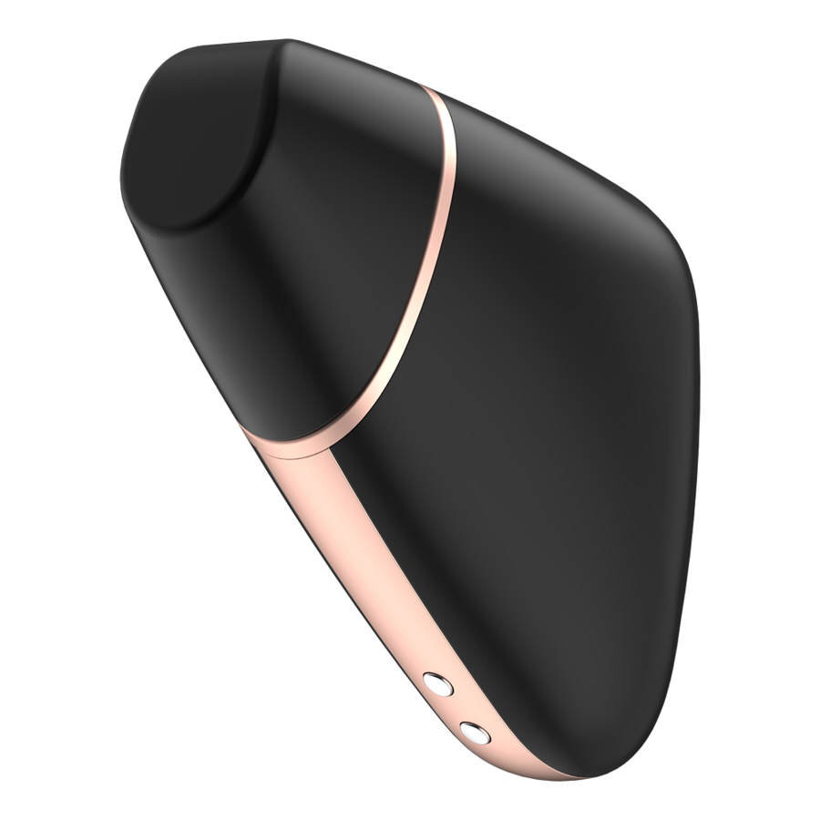 STIMOLATORE E VIBRATORE TRIANGOLO LOVE NERO - CHARME VIBE