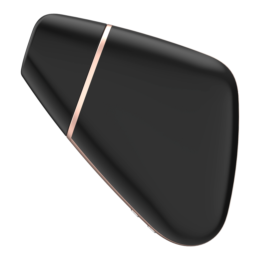 STIMOLATORE E VIBRATORE TRIANGOLO LOVE NERO - CHARME VIBE