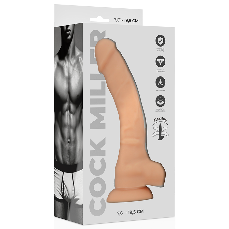 COCKSIL ARTICOLABILE DENSIT IN SILICONE 19,5 CM - CHARME VIBE