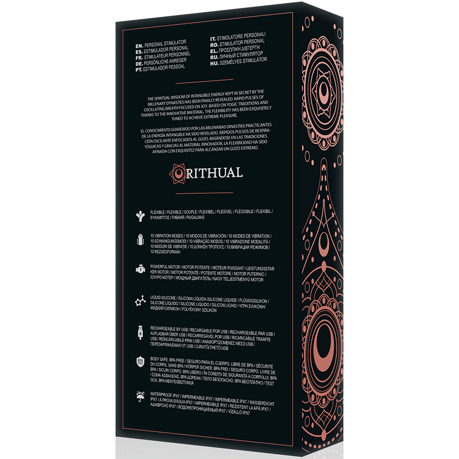 KRIYA STIMOLAODR RICARICABILE GPOINT NERO - CHARME VIBE