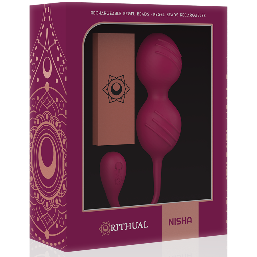 NISHA SFERE KEGEL VIBRANTI RICARICABILI ORCHIDEA - CHARME VIBE