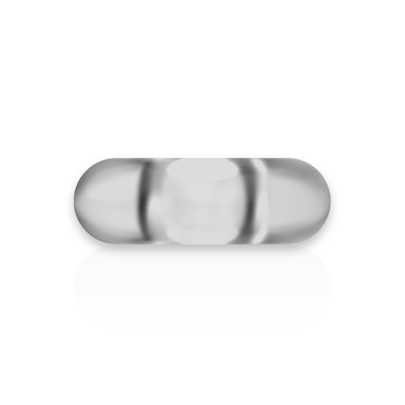 ANELLO PER PENE SUPER FLESSIBILE E RESISTENTE 3,5 CM TRASPARENTE - CHARME VIBE