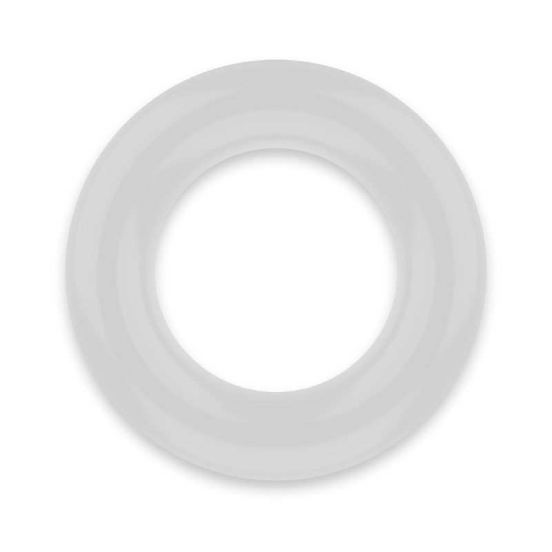 ANELLO PER PENE SUPER FLESSIBILE E RESISTENTE 4,8 CM PR05 TRASPARENTE - CHARME VIBE