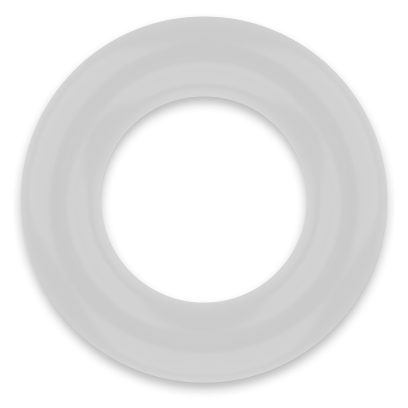 ANELLO PER PENE SUPER FLESSIBILE E RESISTENTE 5CM PR03 TRASPARENTE - CHARME VIBE