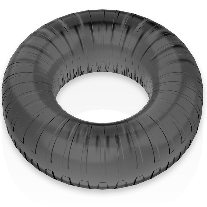 ANELLO PER PENE SUPER FLESSIBILE E RESISTENTE 4,5 CM PR07 NERO - CHARME VIBE