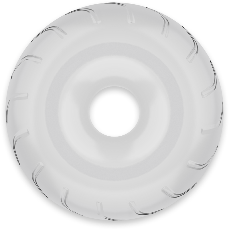 ANELLO PER PENE SUPER FLESSIBILE E RESISTENTE 5CM PR08 TRASPARENTE - CHARME VIBE