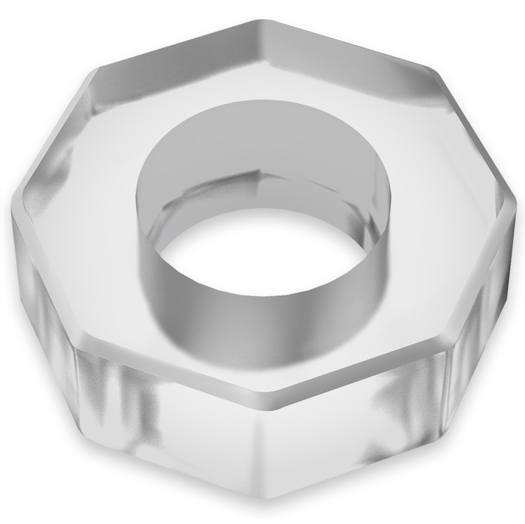 ANELLO PER PENE SUPER FLESSIBILE E RESISTENTE 5CM PR10 TRASPARENTE - CHARME VIBE