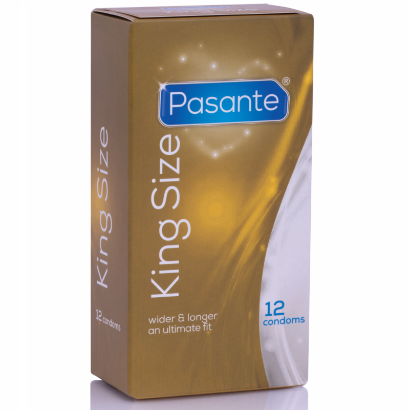 I PRESERVATIVI KING MS LUNGO E LARGHEZZA 12 UNIT - CHARME VIBE