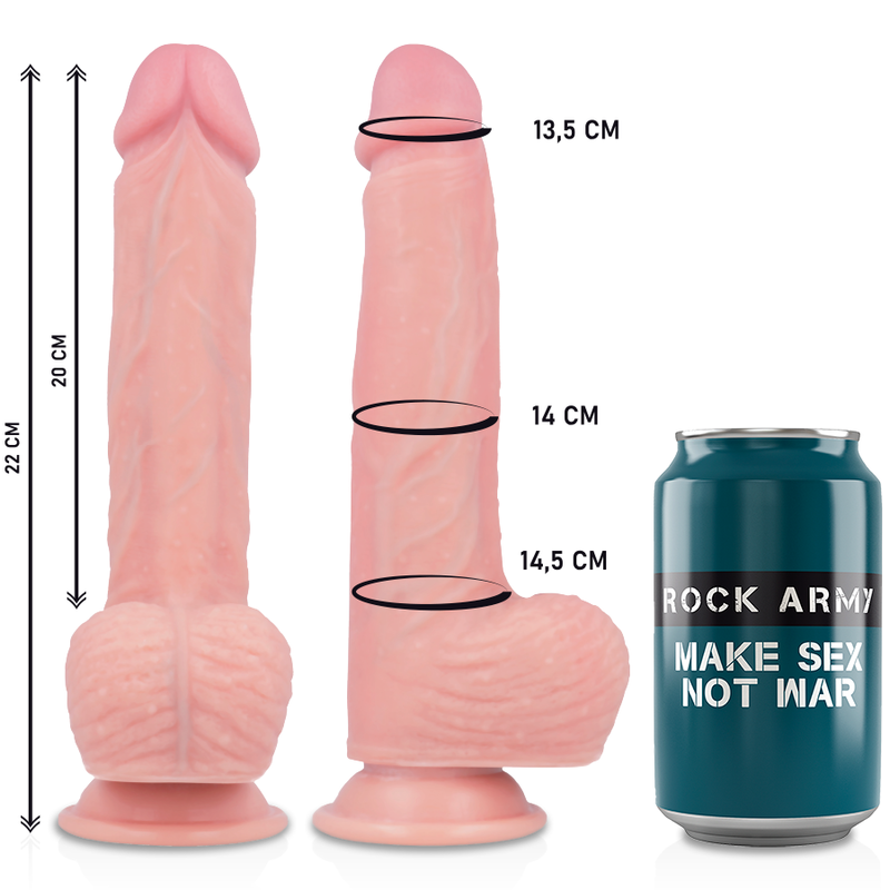 SILICONE LIQUIDO PREMIUM HAWK REALISTICO 22 CM O 4.6 CM - CHARME VIBE