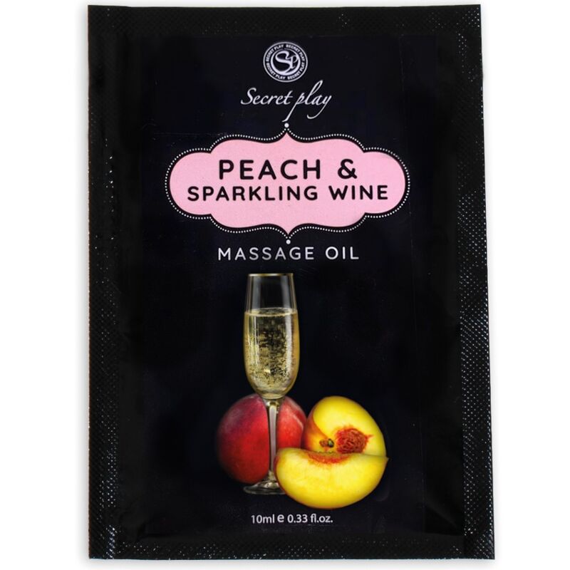 PESCA E VINO SPUMANTE OLIO DA MASSAGGIO BUSTINA 10 ML - CHARME VIBE
