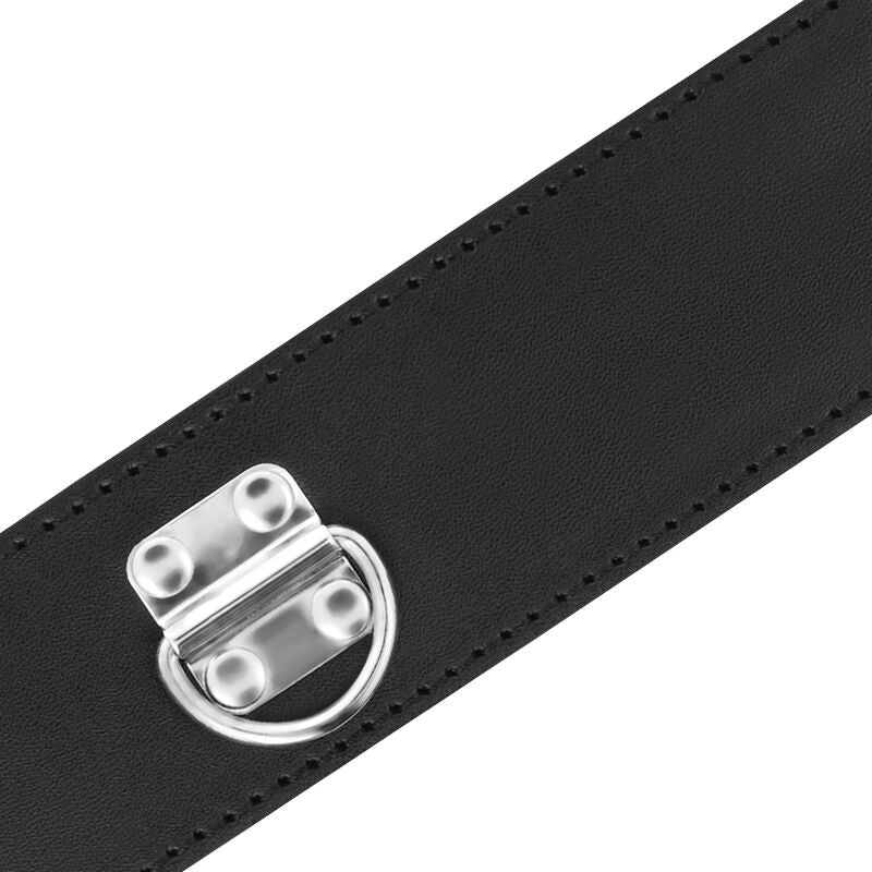 COLLARE BDSM CON CHIUSURA NERA - CHARME VIBE