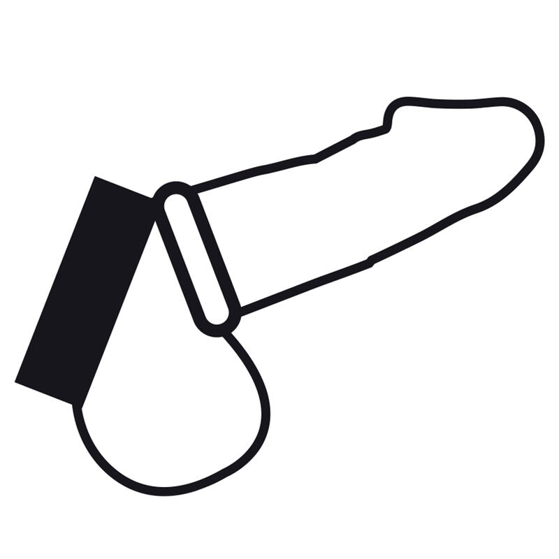 ANELLO IN METALLO PER PENE E TESTICOLI - CHARME VIBE
