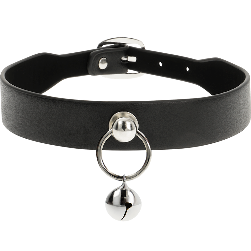 COLLANA IN PELLE VEGANA ACCESSORIO DONNA SONAGLIO/CERCHIO - CHARME VIBE