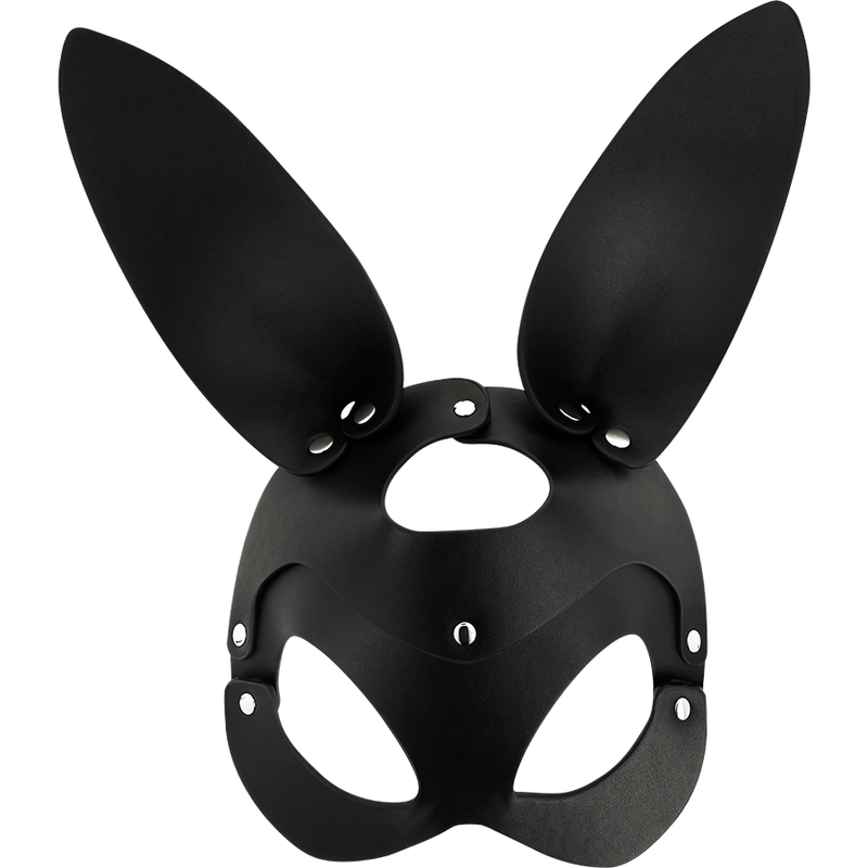 MASCHERA VEGANA IN PELLE CON ORECCHIE DI CONIGLIO - CHARME VIBE