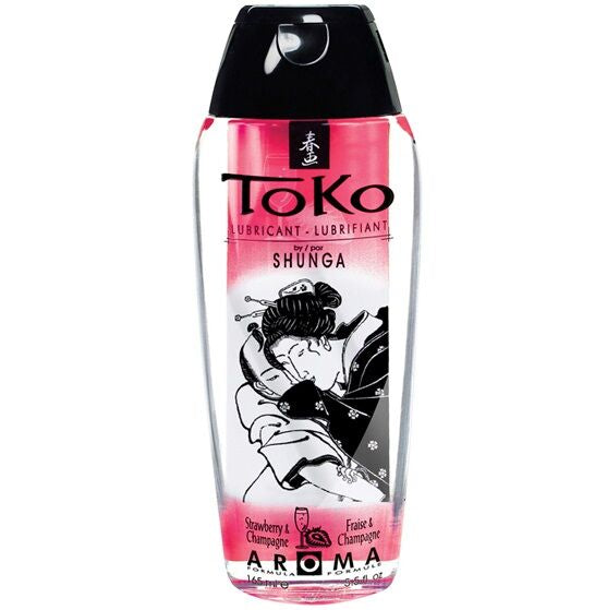 AROMA LUBRIFICANTE TOKO FRAGOLA E CHAMPAGNE - CHARME VIBE