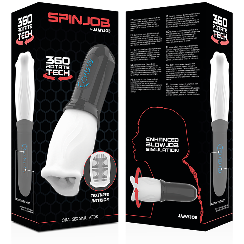 STIMOLATORE DEL SESSO ORALE SPINJOB - CHARME VIBE